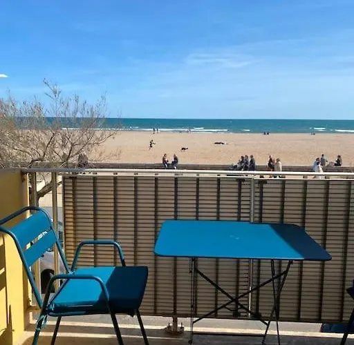 Apartament Front De T2 Balcon, Jardin, Garage, Proche Commerces Valras-Plage