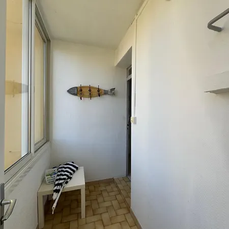 Daire Front De T2 Balcon, Jardin, Garage, Proche Commerces Valras-Plage