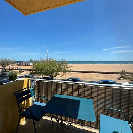 Front De T2 Balcon, Jardin, Garage, Proche Commerces Appartement Valras-Plage