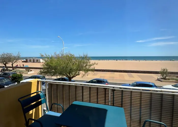 Front De T2 Balcon, Jardin, Garage, Proche Commerces Lejlighed Valras-Plage